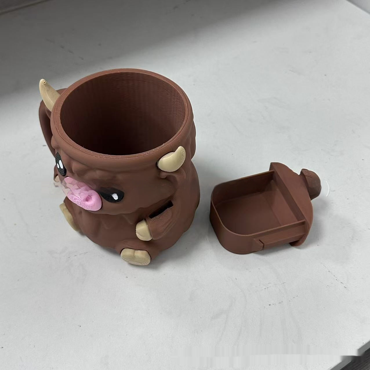 Personality Penguin Highland Cow Cup