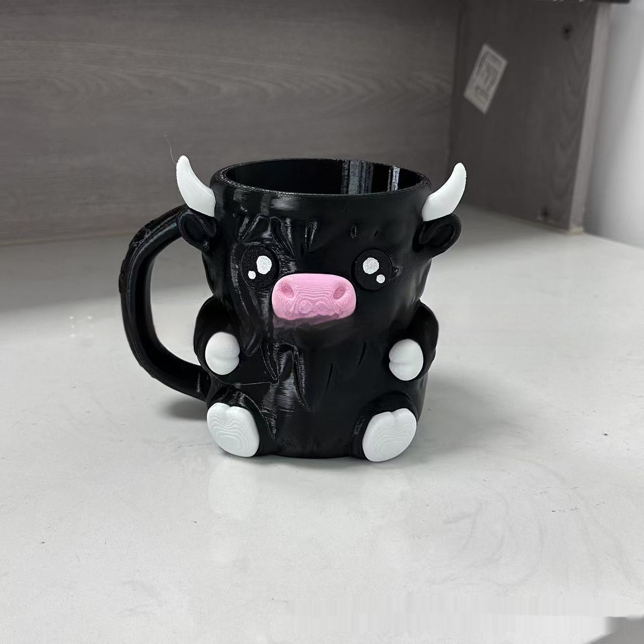Personality Penguin Highland Cow Cup