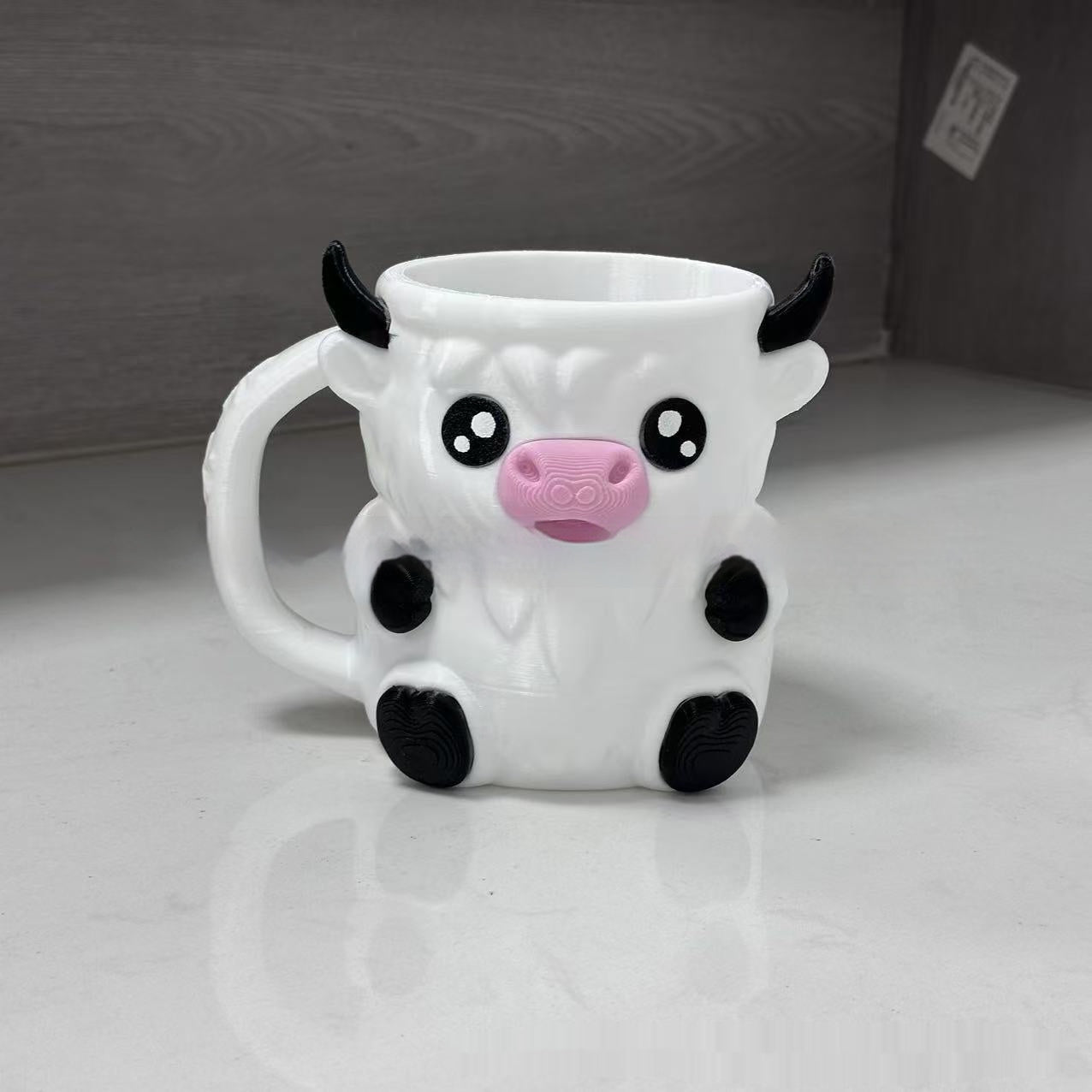Personality Penguin Highland Cow Cup